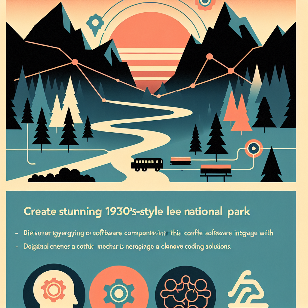 Create Stunning 1930s-Style National Park Images with Cognitive Actions