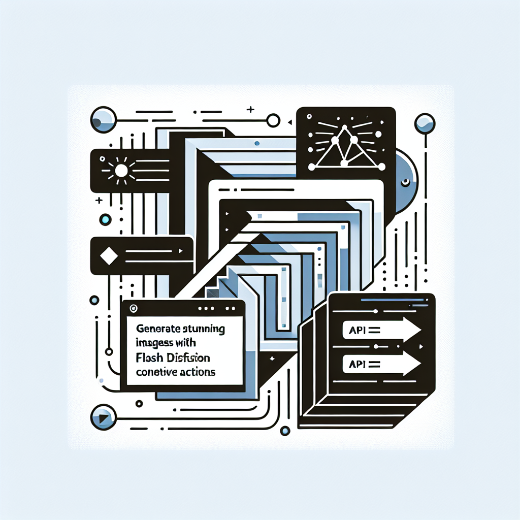 Generate Stunning Images with Flash Diffusion Cognitive Actions